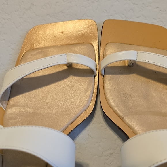 Enzo Angiolini Cream Sandals for Women. Made In Brazil. Size 8 - Picture 7 of 16